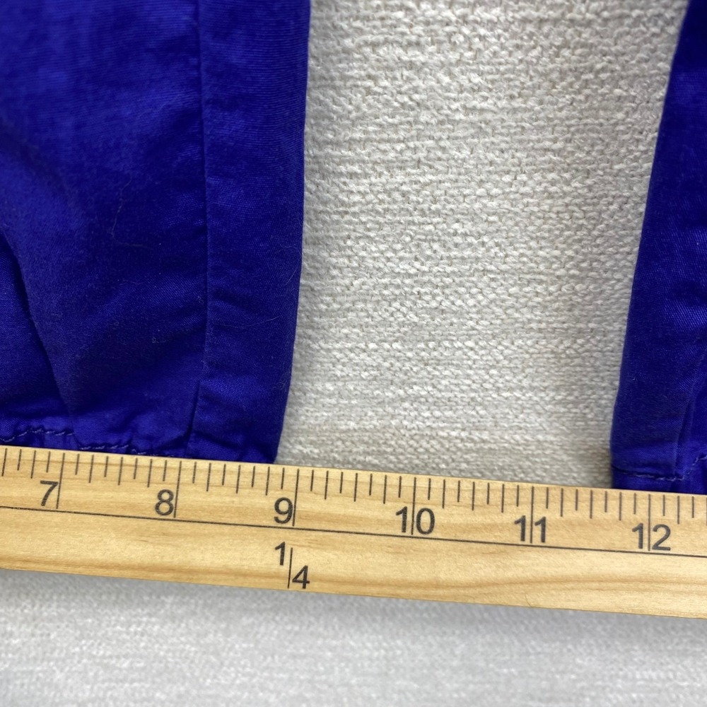 Ann Taylor LOFT Women's Original Crop Blue Capris Size 14 Pedal Pusher NWT - Picture 13 of 14